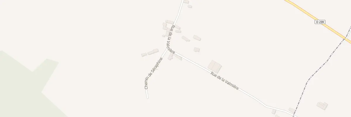 Plan du 39 La Valmiere Sud à Ménil-Hermei