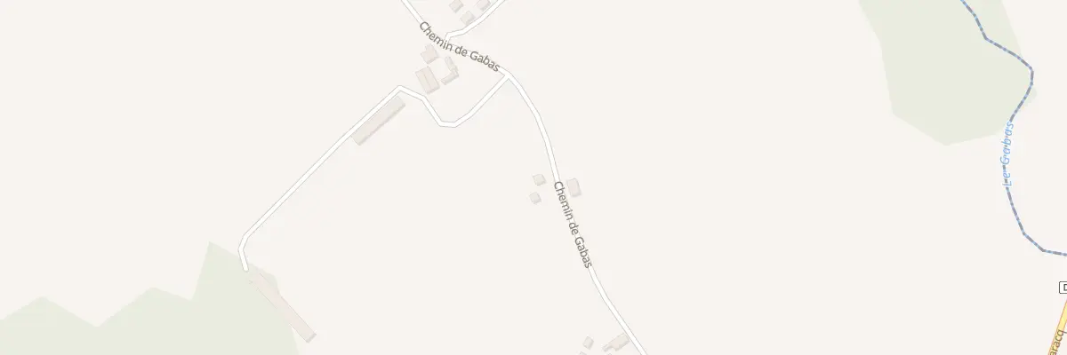 Plan du 573 Che du Gabas à Lalonquette