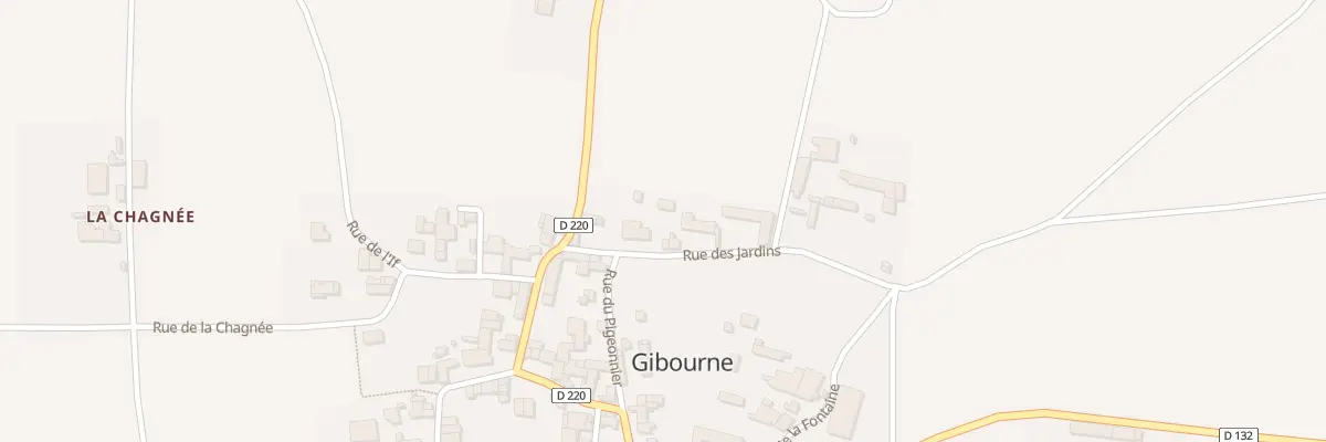 Plan du 7 Rue des Jardins à Gibourne