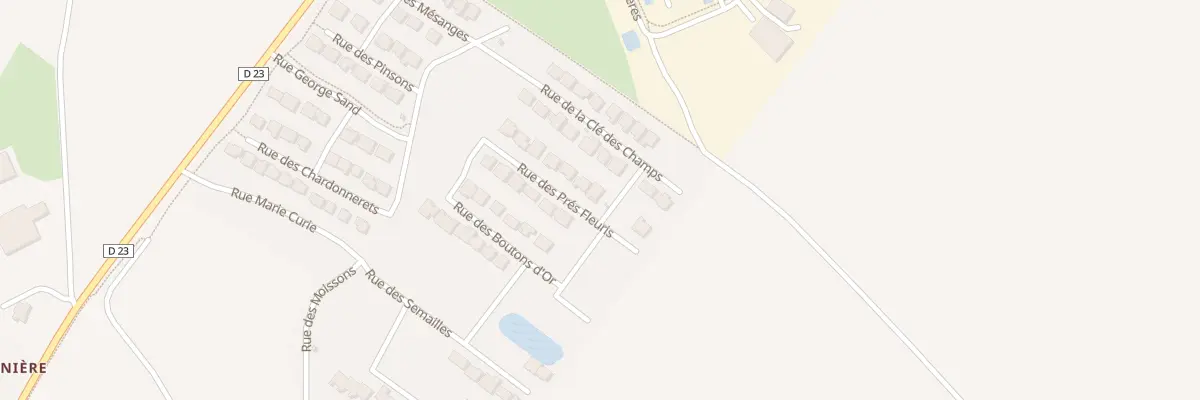 Plan du 11 Rue des Prés Fleuris à Bretteville-sur-Laize