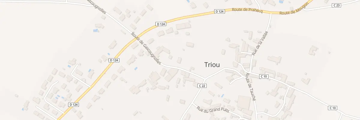 Plan du 22 Rte de Gascougnolles Mougon à Aigondigné