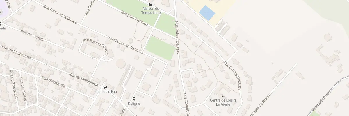 Plan du 93 Rue Robert Daugas à Cognac