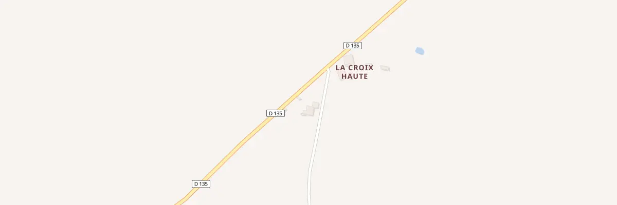 Plan du 2 La Croix Haute à Pierrefitte