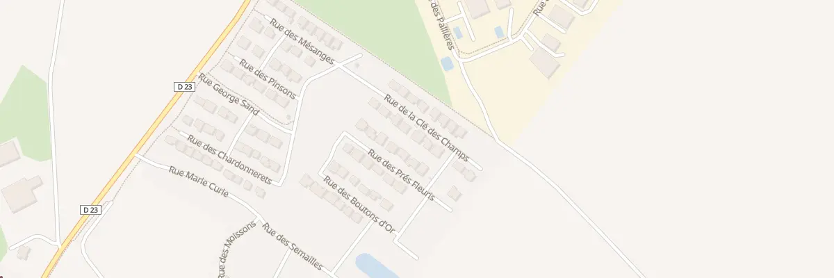 Plan du 14 Rue de la Clef des Champs à Bretteville-sur-Laize