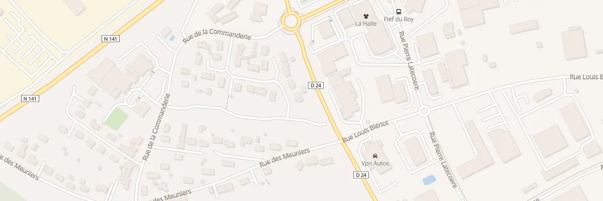 Plan du 11 Rue Hugues de Narzac à Châteaubernard