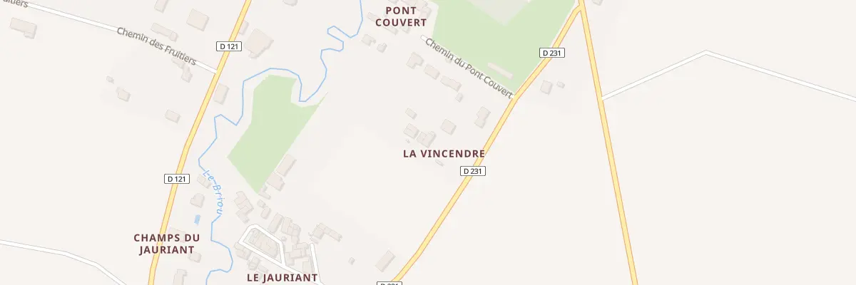 Plan du 5132 La Vincendrie à Thors