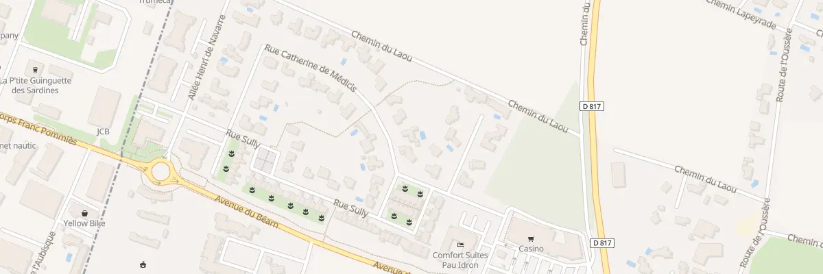 Plan du 35 Rue Catherine de Medicis à Idron