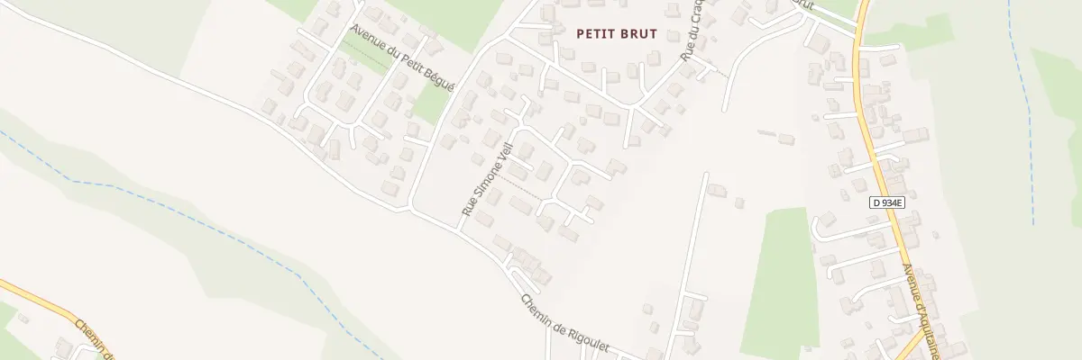 Plan du 150 Rue Simone Veil à Villeneuve-de-Marsan