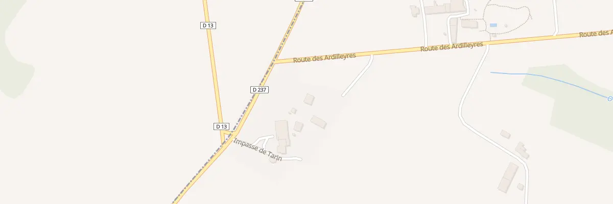 Plan du 5175 Tarin à Soulignac