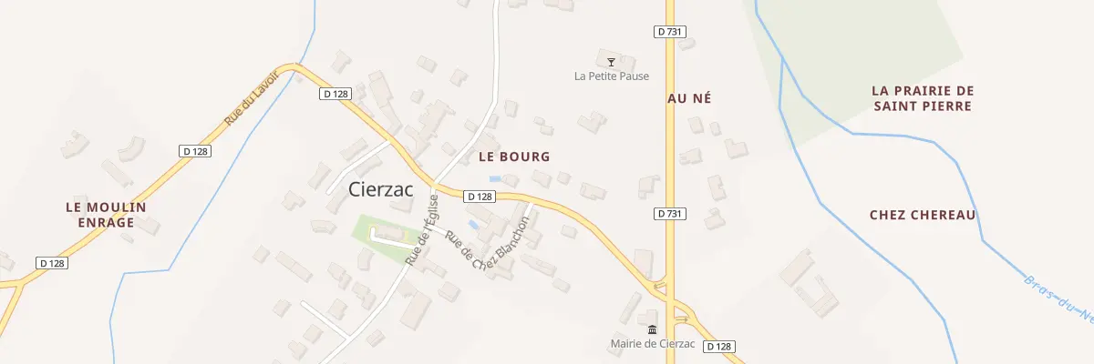 Plan du 6 Rue des Ecoles à Cierzac