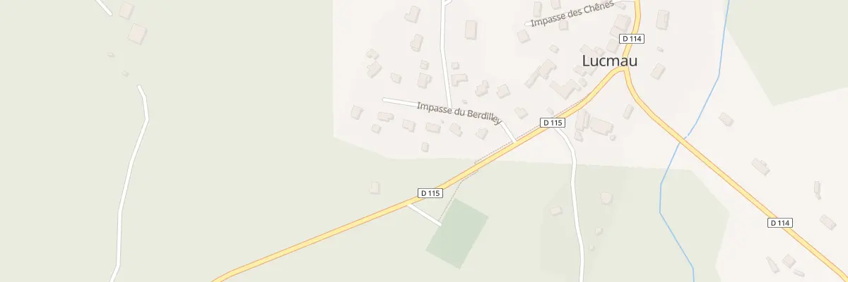 Plan du 3 Res Le Berdilley à Lucmau