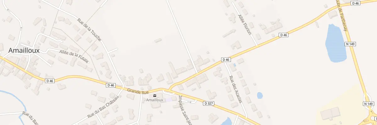 Plan du 50 Gr Grande Rue à Amailloux