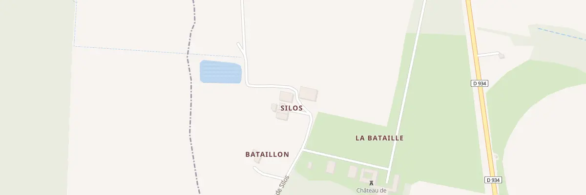 Plan du 195 Che de Silos à Sainte-Foy