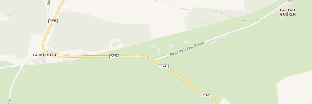 Plan du 5 Rte de la Haie Guérin à Saint-Georges-sur-Erve