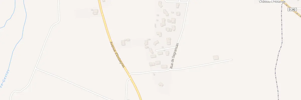Plan du 3 Lot le Hameau des Vignes à Vayres