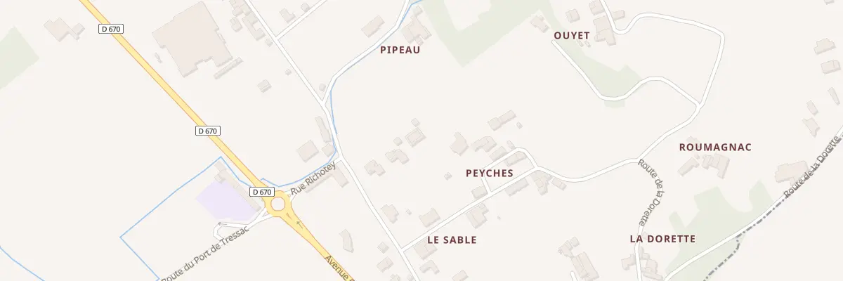 Plan du 68 Rue des Coteaux à La Rivière