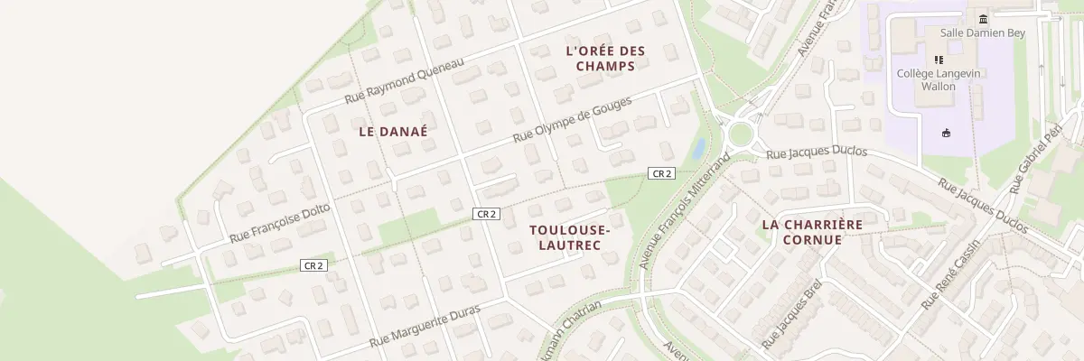 Plan du 4 Rue Olympe de Gouges à Blainville-sur-Orne