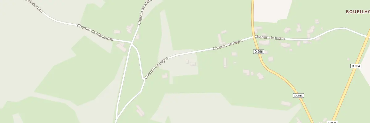 Plan du 9180 Che de Peyré à Boueilh-Boueilho-Lasque