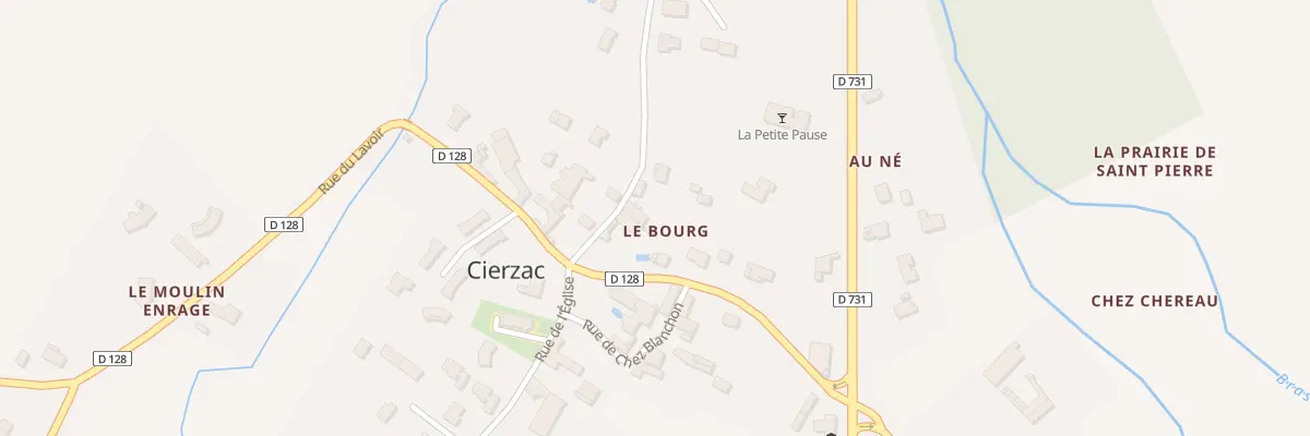 Plan du 2 Rue du Ruisseau à Cierzac