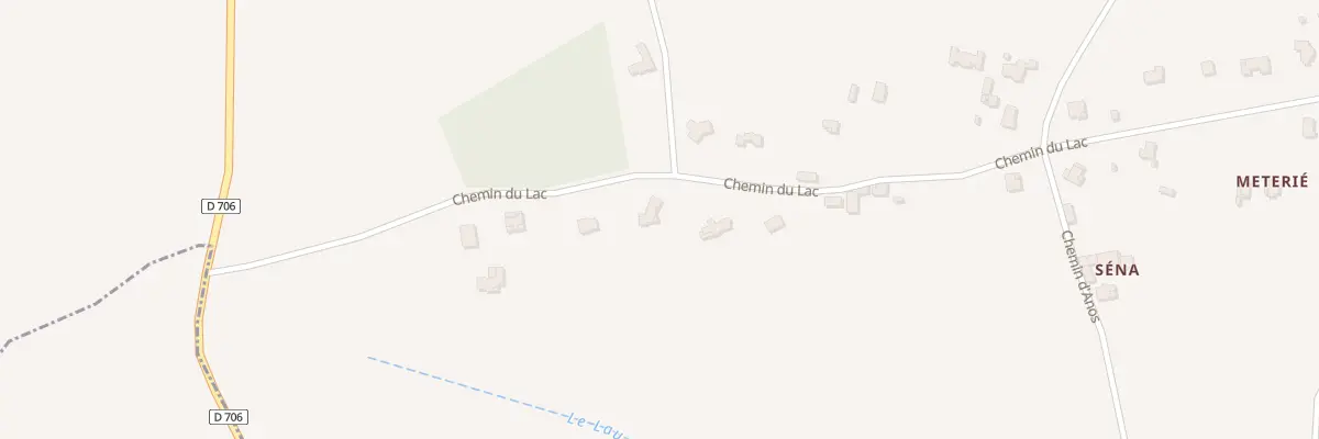 Plan du 8 Che du Lac à Saint-Armou