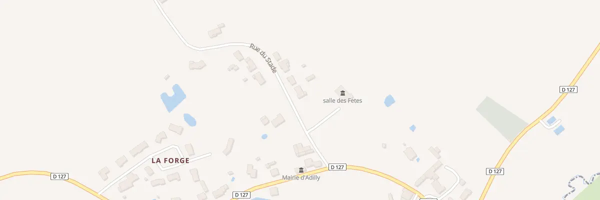 Plan du 4 Rue du Stade à Adilly