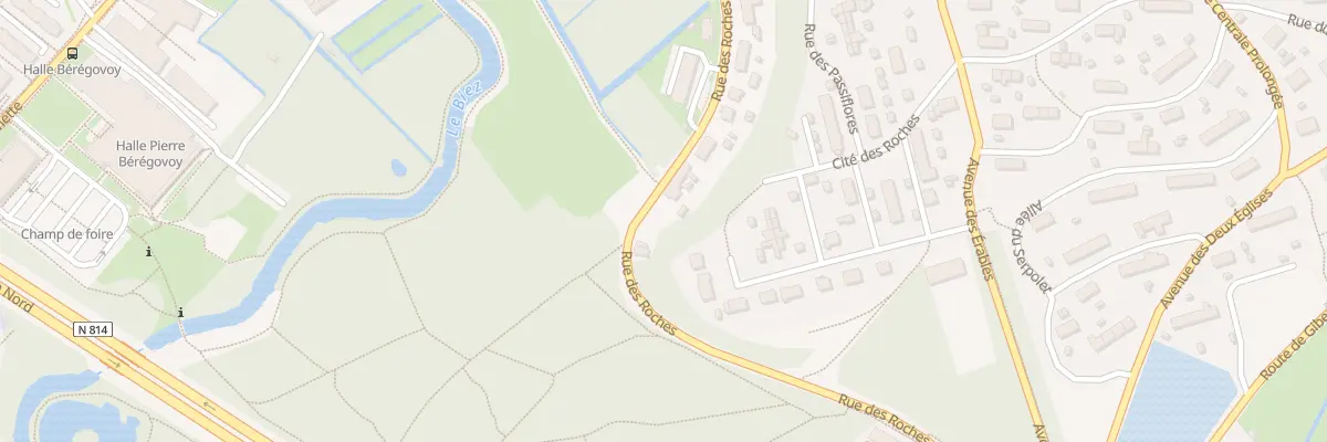 Plan du 93 Rue des Roches à Mondeville