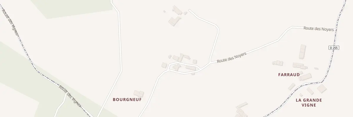 Plan du 5023 Chez Favreau à Vanzac