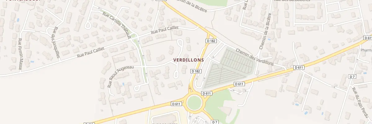Plan du 31 Rue Pierre Charles Verdillons à La Crèche