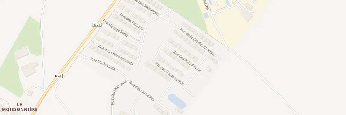 Plan du 4 Rue des Prés Fleuris à Bretteville-sur-Laize