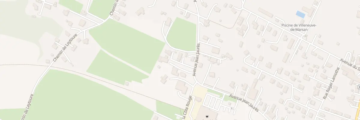Plan du 590 Av Jean Jaurès à Villeneuve-de-Marsan