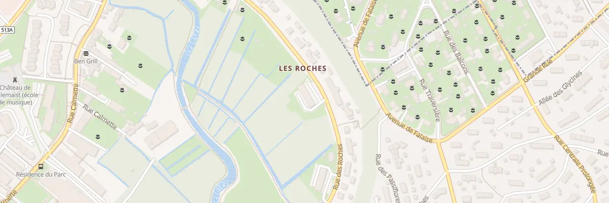 Plan du 38 Rue des Roches à Mondeville