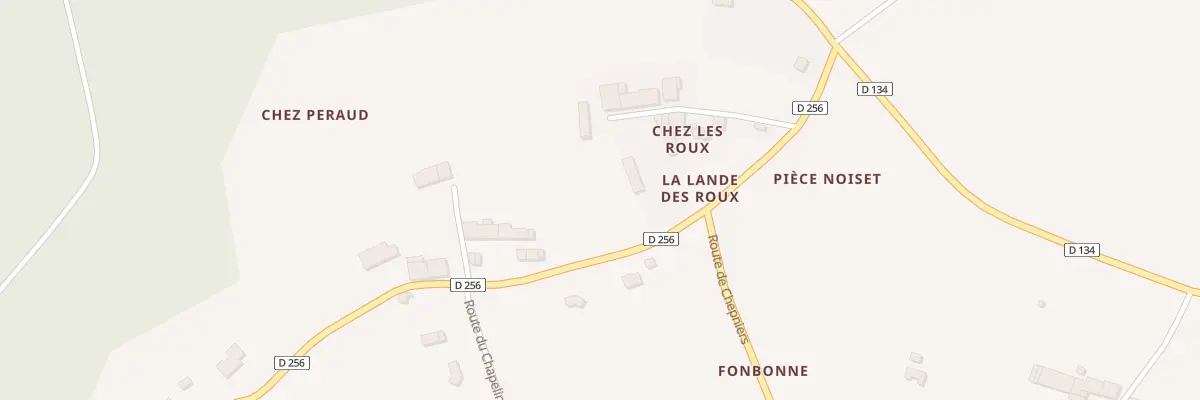 Plan du 5011 Chez Peraud à Polignac