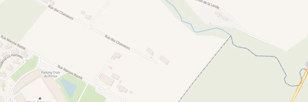 Plan du 28 Rue des Chasseurs à Pau