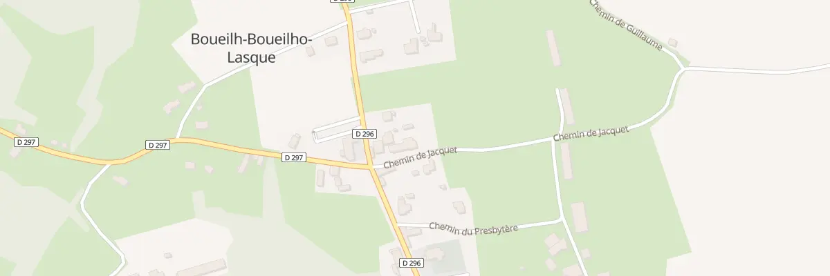 Plan du 30 Che de Jacquet à Boueilh-Boueilho-Lasque