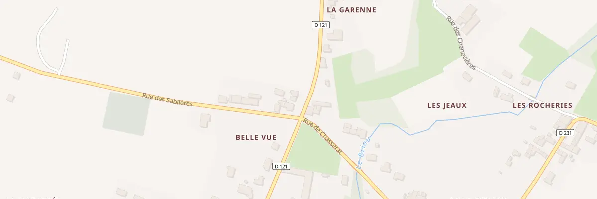 Plan du 36 Rue du Centre à Thors