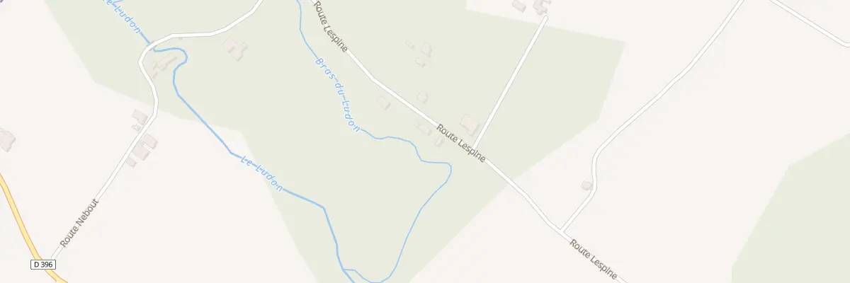 Plan du 1021 Rte de Lespine à Saint-Gein