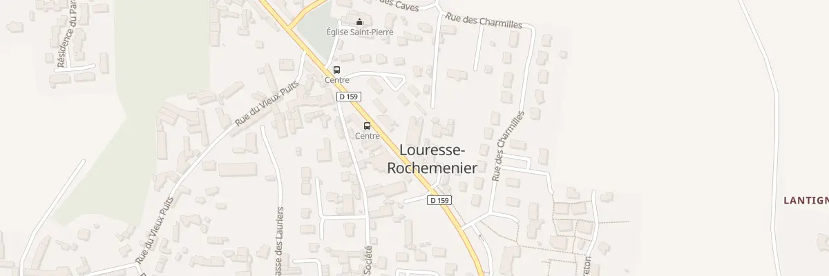 Plan du 10B Rue Principale à Louresse-Rochemenier