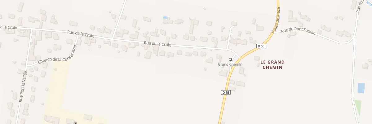 Plan du 9 Rue de la Croix à Loire-Authion