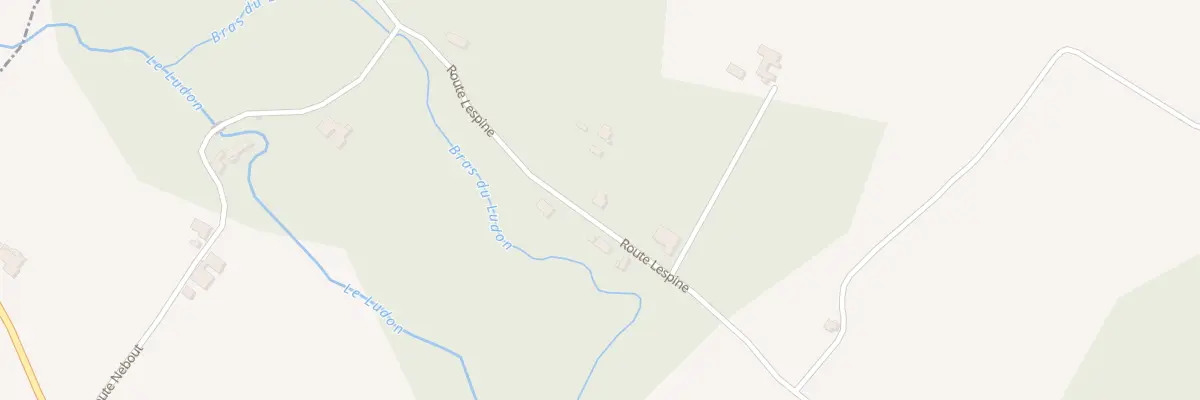 Plan du 1070 Rte de Lespine à Saint-Gein