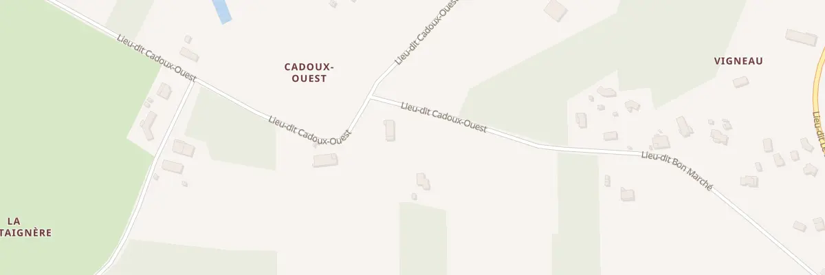 Plan du 177 Lapourcaud à Tizac-de-Lapouyade