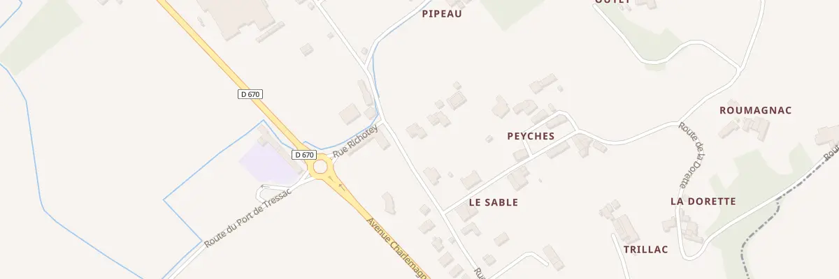 Plan du 64 Rue des Coteaux à La Rivière