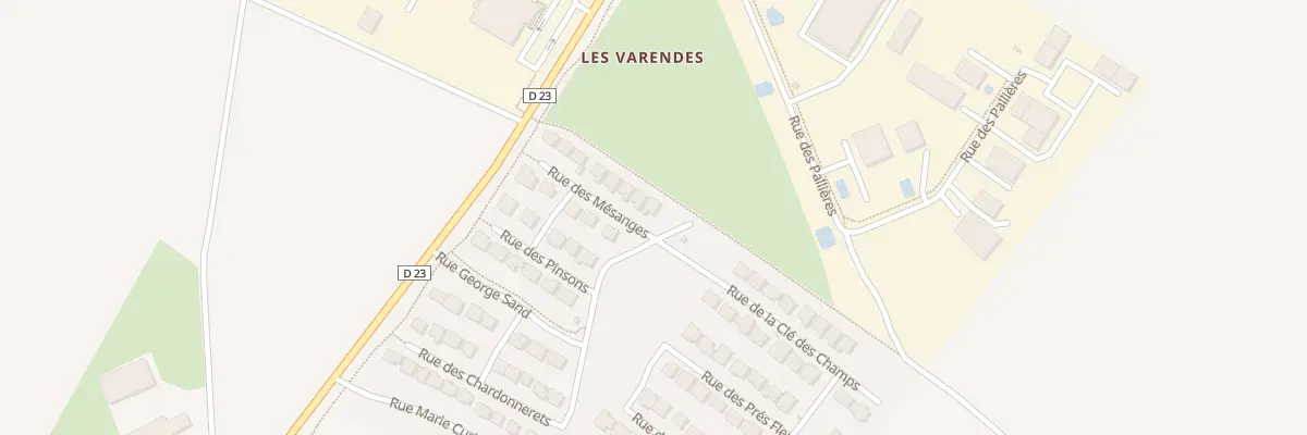Plan du 4 Rue des Mésanges à Bretteville-sur-Laize