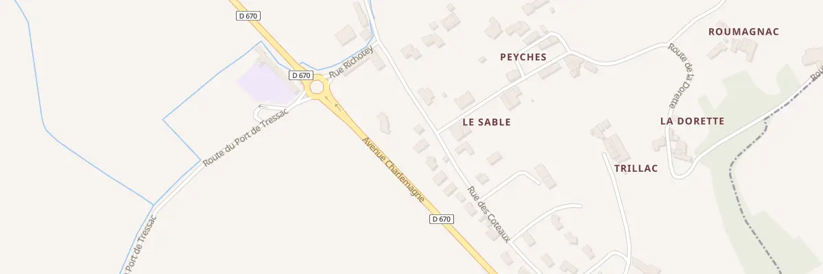 Plan du 57 Rue des Coteaux à La Rivière