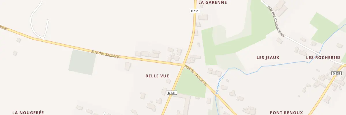 Plan du 2 Rue des Sablieres à Thors