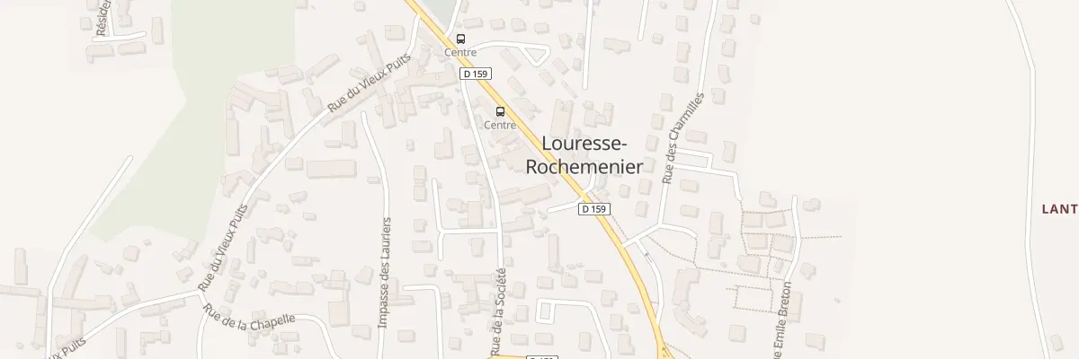 Plan du 5 Rue Principale à Louresse-Rochemenier