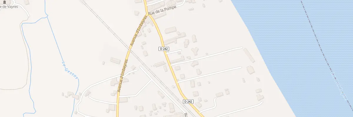 Plan du 117 Av de Libourne à Vayres