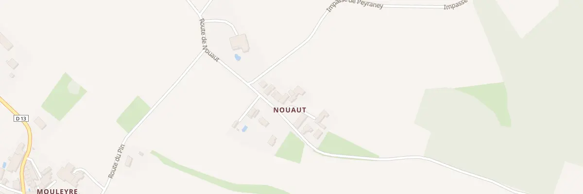 Plan du 32 Nouaut-Nord à Cardan