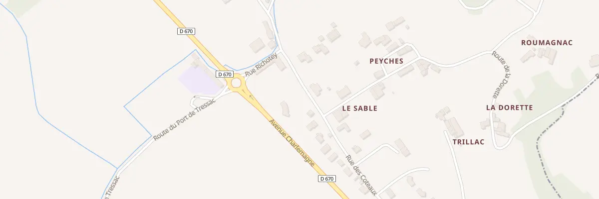 Plan du 63 Rue des Coteaux à La Rivière