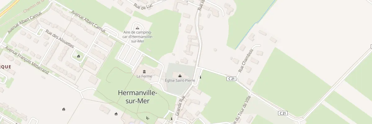 Plan du 3 Rue Hervé Leroy à Hermanville-sur-Mer