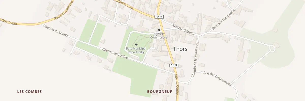 Plan du 2 Che des Passeroses à Thors